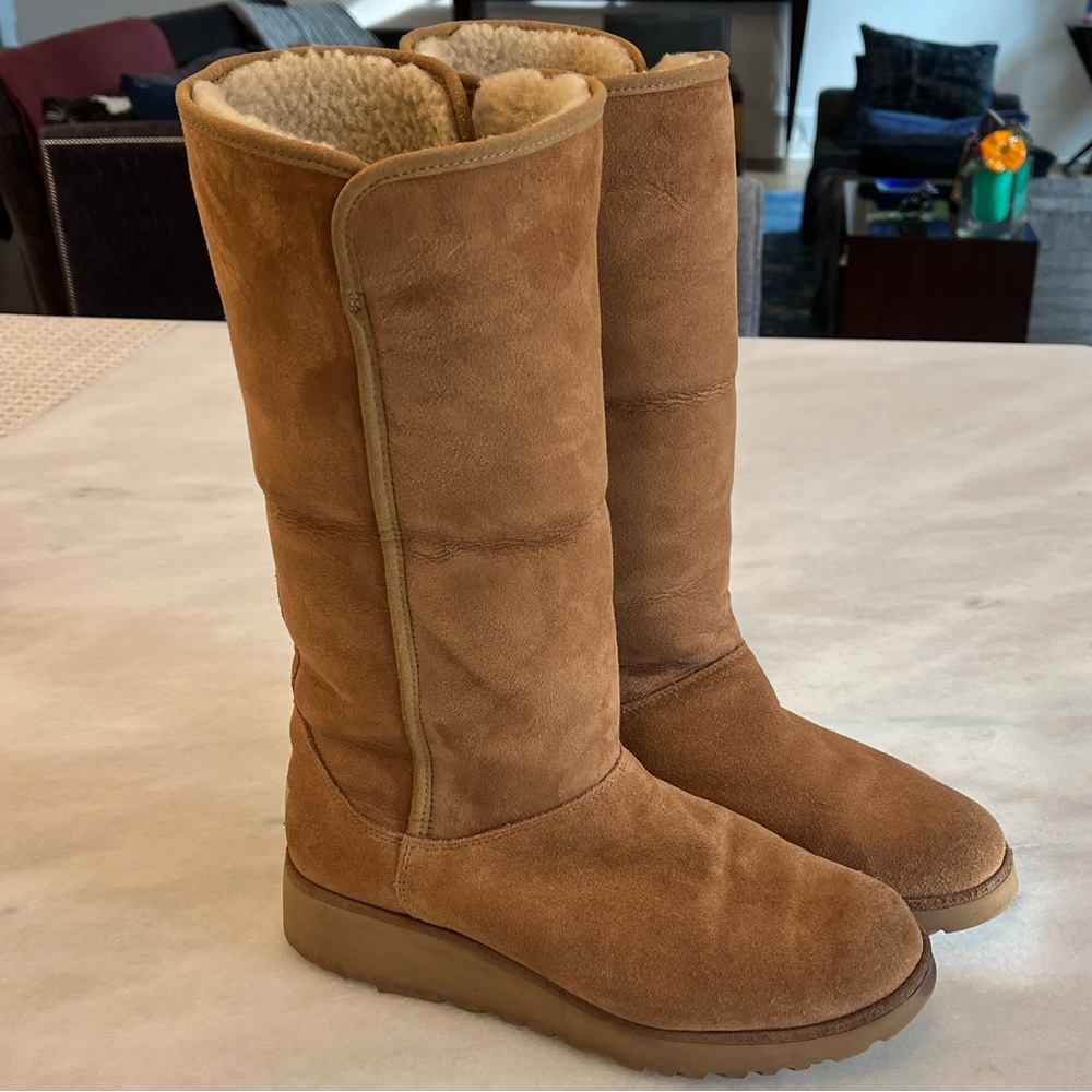 UGG Tan Winter & Rain Boots - Picture 4 of 9